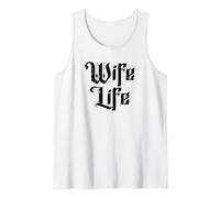 Wife Life Just Married Honeymoon Mariage drôle Débardeur