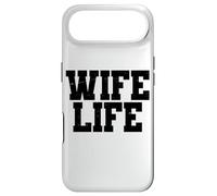 Wife Life Just Married Wedding Moon Mariage drôle Coque pour iPhone Air