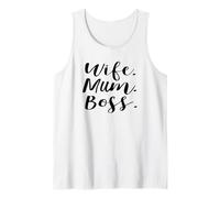 Wife Mum Boss' T-Shirt | Funny Mum, Mummy Débardeur