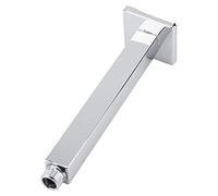 Wifehelper Bras de Douche, Tube de Bras de Douche Supérieur Carré en Acier Inoxydable fixé au Mur Extension de Douche Droite pour tête de Douche au Plafond pour Salle de Bain(20 cm/7.87 in)