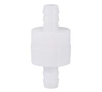 Wifehelper Clapet Anti-Retour, Plastique 8mm Inline One Way Clapet Anti-Retour Fuel Gaz Air Non Retour Eau Gaz Liquide