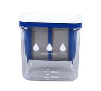 Wifehelper Filtre à Yaourt Grande Capacité Acier Inoxydable | Yaourtière Grecque, Panier Passoire, Mailles Extra Fines, Filtration Efficace