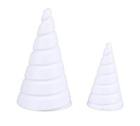 Wifehelper Gabarit D'enroulement de Bobine Fibonacci 2 Pièces, Gabarit D'enroulement D'antennes de Bobine de Cuivre de Jardinage D'électroculture, Antenne de Jardinage Faisant L'outil de