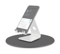 Wifehelper Rotation à 360 Degrés Moniteur Base Pivotante Écran D'ordinateur Support de Moniteur Plateau Tournant à écran Plat Base Pivotante Rotative Gris Mat Support en Alliage D'aluminium