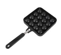 Wifehelper Takoyaki Grill Pan Premium Matériel Anti-Adhésif Plaque Ronde Crêpes Outils de Cuisson Plateau de Moule de Cuisson Maison Accessoires de Cuisine