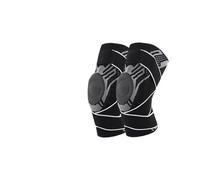 Wiffe 1 paire de stabilisateurs de genoux avec compactage, G XL | Offrant une flexibilité pour l ' entraînement en salle de sport et une utilisation quotidienne, idéal pour le