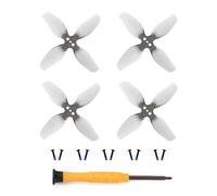 Wiffe 2 Paires d ' hélices à pales quadrirotor avec mécanisme de | Résistance supérieure vent et vol précis pour 2 professionnels d ' extérieur, accessoires avec tournevis