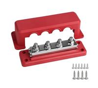 Wiffe 3/8 Pouces 4 poteaux 600A bornes de Batterie de Barre Omnibus Distribution d ' énergie Marine Automobile Bateau câblage Barre Omnibus bornes de Batterie Bloc de Distribution