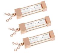 Wiffe 3 pièces pendentifs Souvenirs en Forme de Bouteille Bijoux Souvenirs funéraires crémation pour Un Usage Quotidien et Un commémoratif de personnalité