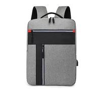 Wiffe à pour ordinateur portable pour hommes avec, Gray | à en tissu Oxford de capacité avec plusieurs compartiments pour le travail et les études, un usage