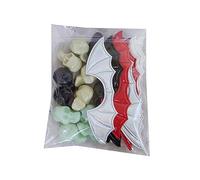 Wiffe Accessoires de Costume de Chien d ' Halloween à Faire soi-même, Aile, nœud Papillon pour Chien et Chat avec Ailes de Chauve-Souris