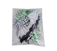 Wiffe Accessoires de Costume de Chien d ' Halloween à Faire soi-même, Aile, nœud Papillon pour Chien et Chat avec Ailes de Chauve-Souris