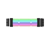 Wiffe Alimentation de bureau 24 broches ARGB, câble d ' éclairage bidirectionnel 5V3P AURA-3Pin PCI-E GPU 8PinX2 8PinX3, adaptateur de