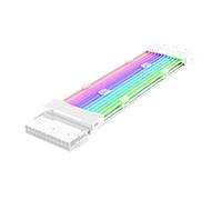 Wiffe Alimentation de bureau 24 broches ARGB, câble d ' éclairage bidirectionnel 5V3P AURA-3Pin PCI-E GPU 8PinX2 8PinX3, adaptateur de