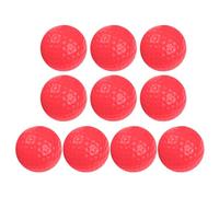 Wiffe Balle de Golf pour Pratique de vol limitée, Longue durée, pour arrière-Cour, Sensation réaliste, PU, Mousse d ' entraînement en vol, 10 pièces