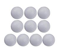 Wiffe Balle de Golf pour Pratique de vol limitée, Longue durée, pour arrière-Cour, Sensation réaliste, PU, Mousse d ' entraînement en vol, 10 pièces
