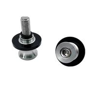 Wiffe Bobines universelles de curseurs de Bras oscillant, Silver 6MM | Vis de de cadre 2 pièces 6mm 8mm 10mm pour outil de Modification de, accessoires de décoration
