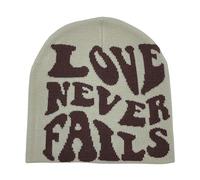 Wiffe Bonnet Ample, Chapeau à Love Never, Rice Coffee