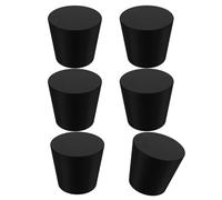 Wiffe Bouchons d ' étanchéité en Caoutchouc, 6 pièces, Conception Conique Universelle, Bouchons en Caoutchouc étanches pour Bouteilles, Tubes et Joints d ' équipement