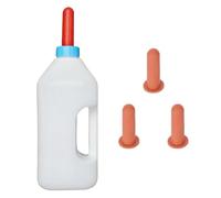 Wiffe Bouteille de lait de veau de 2 litres avec partie amovible | Design épaissi, flux de lait contrôlé, biberon d'allaitement en silicone pour l'alimentation des mollets dans la production