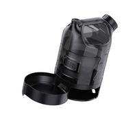 Wiffe Bouteille d'eau pliable pour animaux de compagnie de 2920 g - Design étanche pour chiens actifs en excursions à terre et aventures sur la route