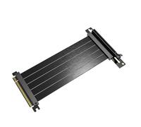 Wiffe Câble d ' extension PCIE GPU 90 degrés, action, Black 30CM | Exécution de jeu renforcée et tâches de calcul professionnelles dans des plates-formes hautes,