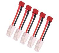 Wiffe Câble de Chargement de Fil de Silicone de 5 pièces 14AWG pour Le Chargement de Batterie de modèle de Voiture dans Le câble de Batterie de modèle de Voiture Solide et léger