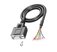 Wiffe Câble de port DB9Pin avec double, Nut fixed FEMALE HEAD