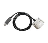 Wiffe Câble USB DB25 RS232 haute compatibilité une communication fiable pour les anciennes imprimantes T88VI T88V Adaptateur ordinateur imprimante