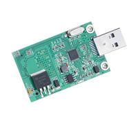 Wiffe Carte Adaptateur MSATA Portable Adaptateur MSATA USB3.0 pour Une Solution de de données Rapide et fiable Réduisez la Perte de signaux Convertisseurs de lecteurs Clignotants Portables