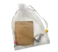 Wiffe Carte de cloches de bénédiction faite à la main avec vœux chaleureux, carte de vœux de Noël avec, élégant pour un ami et une fête d ' anniversaire en famille
