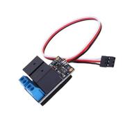 Wiffe Carte de Commande de récepteur 5 V pour modèle d ' Avion, Module PWM à Deux Sorties avec entrée à 3 Fils pour Les projets d ' éclairage et la Manipulation de d ' Accessoires