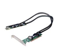 Wiffe Carte de conversion PCIe 5.0 8i vers Pcie X16 pour une gestion de données étendue et des centres d'information efficaces