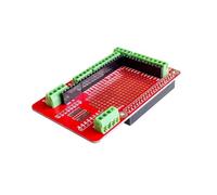 Wiffe Carte de prototypage complète Compatible avec Les modèles Pi2 / 3/4 | Plastique, bloc de bornes à vis pratique, prototypage efficace pour l ' électronique éducative