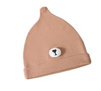 Wiffe Chapeau en Coton Double Couche Automne-Hiver pour bébé de, Brown