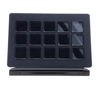 Wiffe Clavier LCD Personnalisable, Fonctions de Commutation de scène | Raccourci de texte personnalisable pour les éditeurs vidéo Streamers, compatible, flux de travail de création de