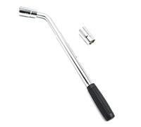 Wiffe rou télescopique, attelle de roue extensible avec douilles standard de 17/19 mm et 21/23 mm rou télescopique rétractable et antidérapante