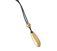 Wiffe Collier en forme de goutte d'eau porté seul ou empilable - Bijou de cou élégant - Bijou de superposition, One Size, Comme décrit, Comme décrit.