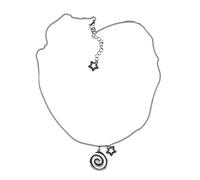 Wiffe Collier pendentif étoile, bijoux de déclaration | Collier doux et cool, chaîne de clavicule de tempérament, chaîne de cou ras du cou Y2K, bijoux à la mode
