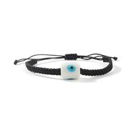 Wiffe Cordon de coton en forme de tambour perles de verre pour l'été Bijoux Cadeau Unique Eye Designs Accessoire de poignet, One Size, Comme décrit