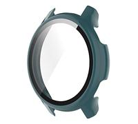 Wiffe Couvercle de protection pare-chocs pour coque de montre, Green | Couvercle d ' écran de protection complet en verre, de montre intelligente anti-rayures, couvercle