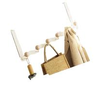 Wiffe Crochet de porte antirouille, rangement sécurisé au-dessus de, A | Fer robuste avec des conceptions stables, installation facile pour suspendre des vestes lourdes, des accessoires de
