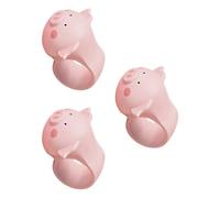 Wiffe De 3 adorables couvre-poignées de porte en forme de, B | Protège-poignées élastiques en Silicone sur le thème du cochon, pour portes et ouvertures, marques de