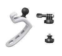 Wiffe de caméra d ' Action, Sangle élastique pour 20-60mm, Gray | La conception antidérapante et le de bande en silicone fournissent des séquences stables pour faire du vélo