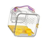 Wiffe Enclos pour Oiseaux d ' extérieur en Plastique incassable, diverses météorologiques, Compact, adapté Voyages, Cage résistante intempéries pour Animaux de Compagnie