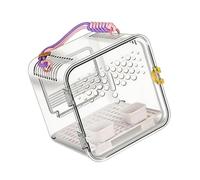 Wiffe Enclos pour Oiseaux d ' extérieur en Plastique incassable, diverses météorologiques, Compact, adapté Voyages, Cage résistante intempéries pour Animaux de Compagnie