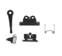 Wiffe Ensemble complet de ressorts et interrupteurs pour tondeuse électrique 8148 8591 Composants ABS pour 8148 8591 à utilisation longue durée Pièces de rainurage coulissantes