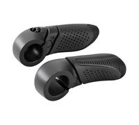 Wiffe Ensemble d ' Extension de poignée pour Les Cyclistes de Tous Les | Ajouts ergonomiques texturés avec maintien incurvé, structure à pince, paire en nylon, finition noire