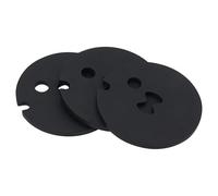 Wiffe Ensemble de 3 Joints Venturis pour appareils ménagers, Installation Facile, Texture en Caoutchouc pour Plusieurs modèles d ' adoucisseur d ' Eau, pièces de Rechange pour adoucisseur d ' Eau