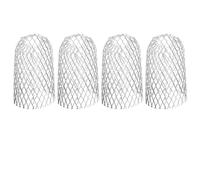 Wiffe Ensemble de filtres de Drainage en Acier Inoxydable, Grille de Drainage en Aluminium, Solution Efficace et pour Les Drains clairs, Drain de Garage 4 pièces
